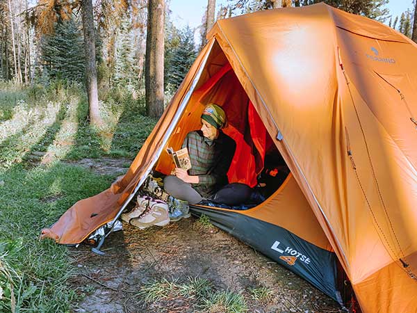 Tenda Lhotse 4 Ferrino per il campeggio in famiglia