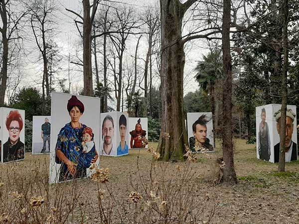 foto oliviero toscani mostra castello Miradolo