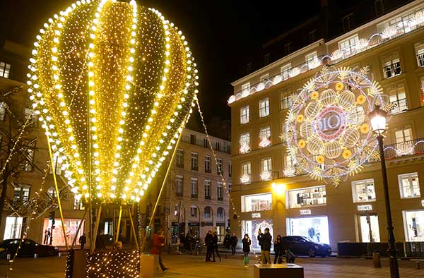 luci Natale parigi