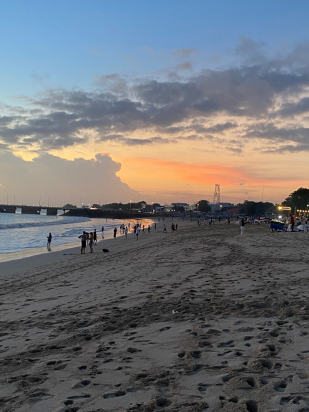 Tramonto a Jimbaran
