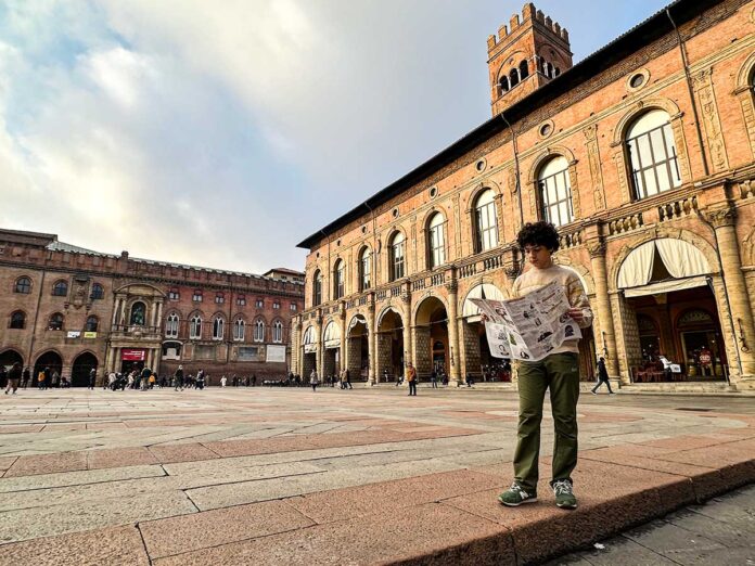 Mappa di Bologna per bambini